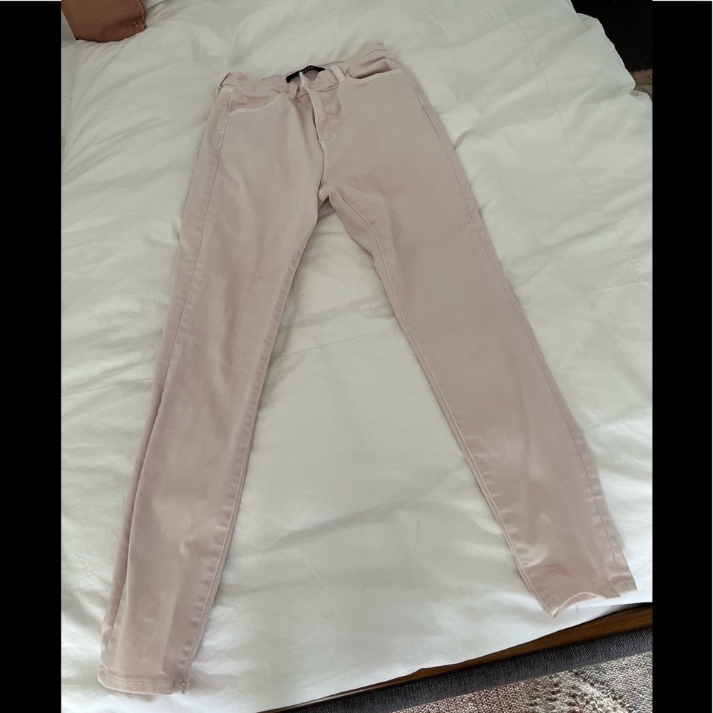 J brand soft peach jeans